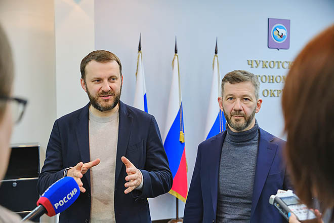 Помощник Президента РФ Максим Орешкин заявил, что мастер-план развития Анадырской агломерации будет представлен Владимиру Путину. ФОТО: ПРЕСС-СЛУЖБА ПРАВИТЕЛЬСТВА ЧУКОТСКОГО АО Помощник Президента РФ Максим Орешкин заявил, что мастер-план развития Анадырской агломерации будет представлен Владимиру Путину. ФОТО: ПРЕСС-СЛУЖБА ПРАВИТЕЛЬСТВА ЧУКОТСКОГО АО