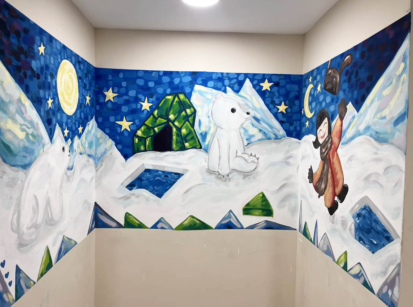 Яркое «Эхо Севера» на этажах