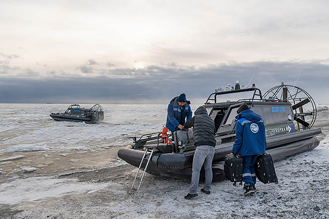 Глиссеры вышли в первый рейс