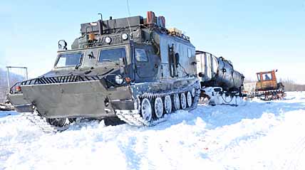 С КОЛЁС НА ГУСЕНИЦЫ