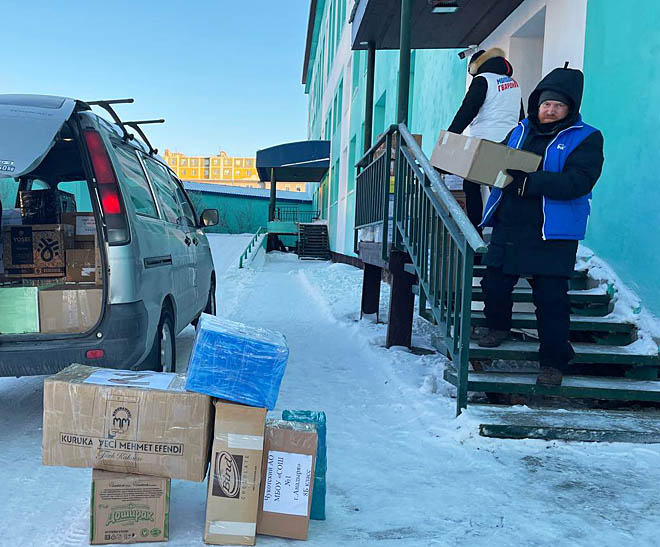 Делимся теплом с Героями