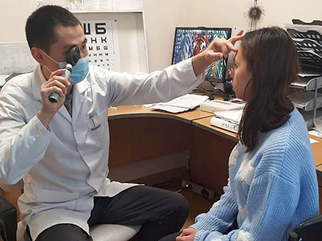 Выявили лор-патологию и болезни глаз