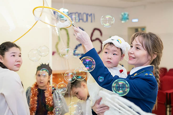 Подарили радость и веселье