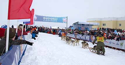 «БЕРИНГИЯ» ПЕРЕСЕКЛА ФИНИШНУЮ ЧЕРТУ
