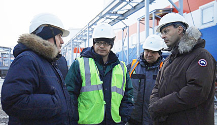 ГУБЕРНАТОР НА ГЛАВНЫХ ОБЪЕКТАХ