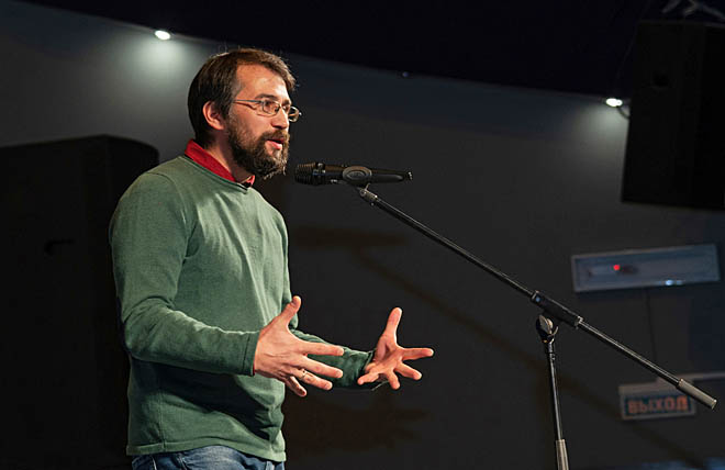 Режиссёр Алексей Вахрушев показал в Певеке трейлер своего будущего историко-приключенческого фильма