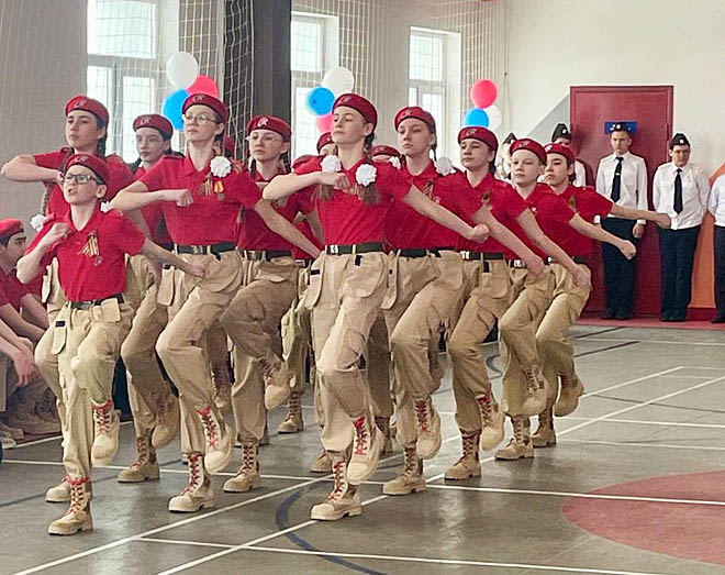 На слёте во Дворце