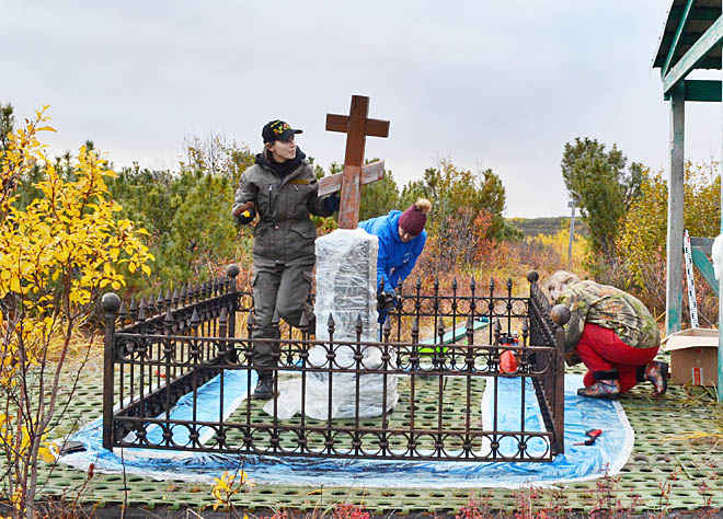 Не дожидаясь реставраторов