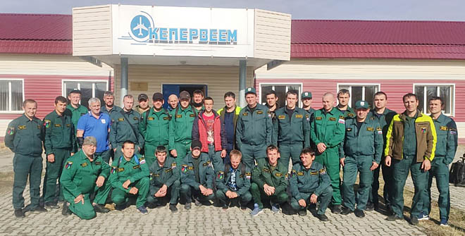 Десантники-пожарные федерального резерва Авиалесоохраны покинули Чукотку, потушив все лесные пожары