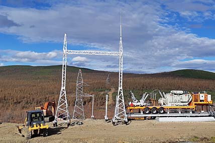 ЭНЕРГОМОСТ ПРОТЯНУТ К МАГАДАНУ