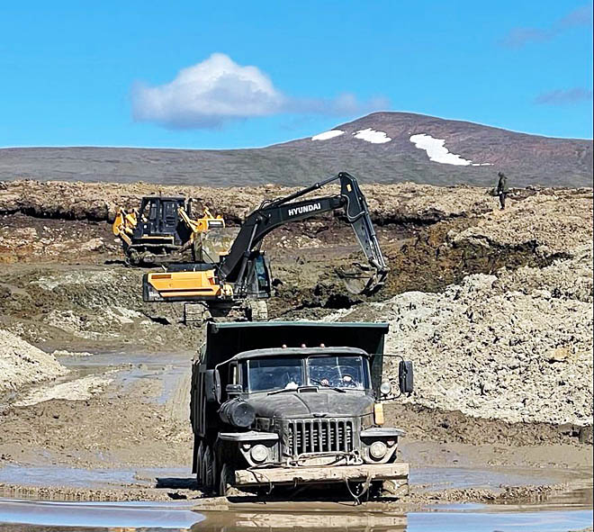 Россыпи ручья Встречный