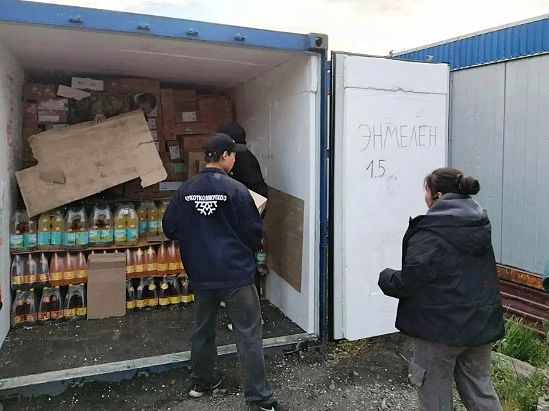 План по завозу продовольствия в Провиденский м. о. реализован более чем наполовину