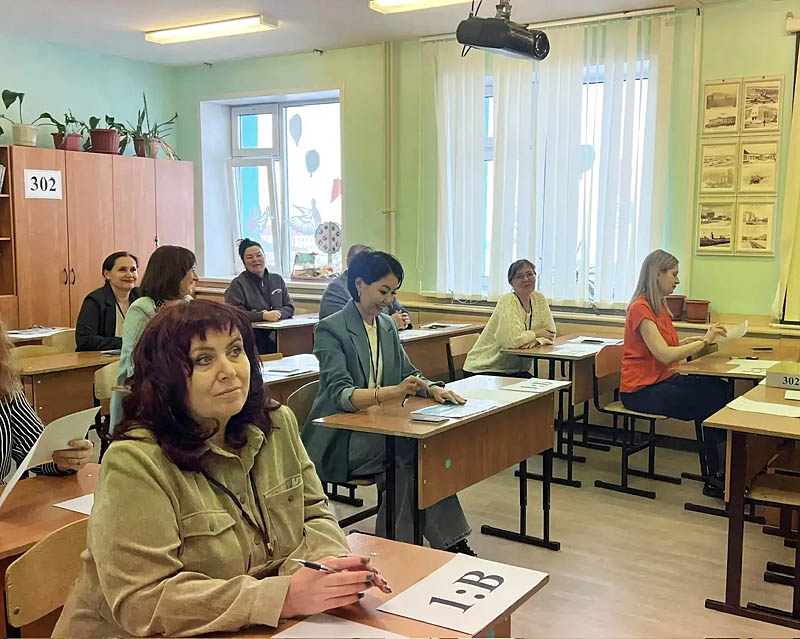 Побывали на месте детей