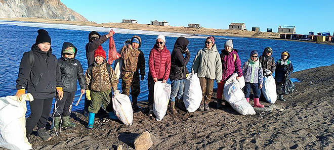 Природа отблагодарила школьников