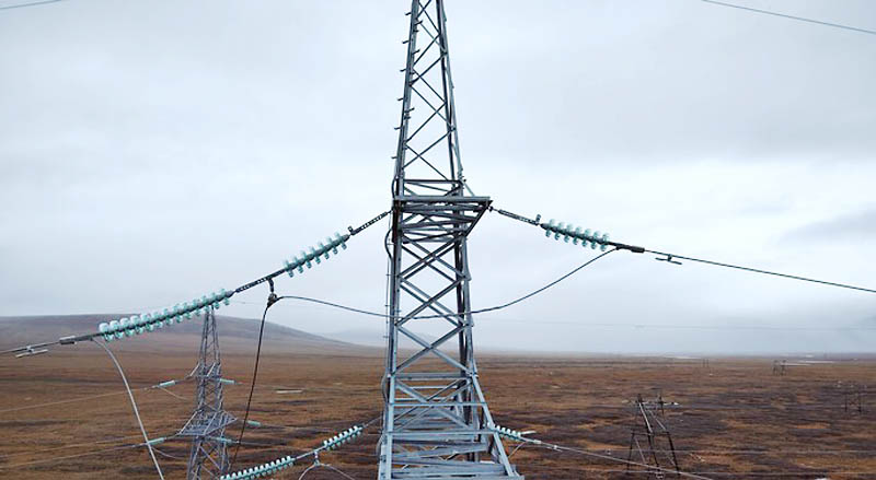 ЛЭП осматривают дроны