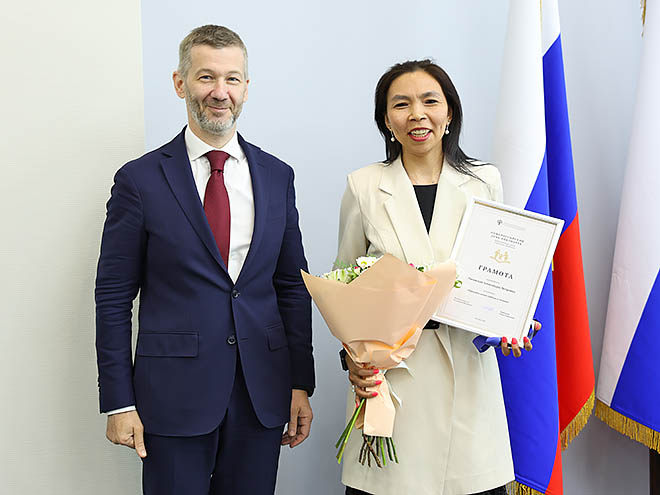 Министерство отметило медалью