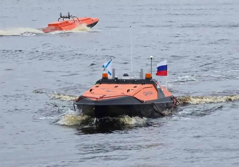 Новый беспилотный катер для Арктики спустили на воду в Архангельске