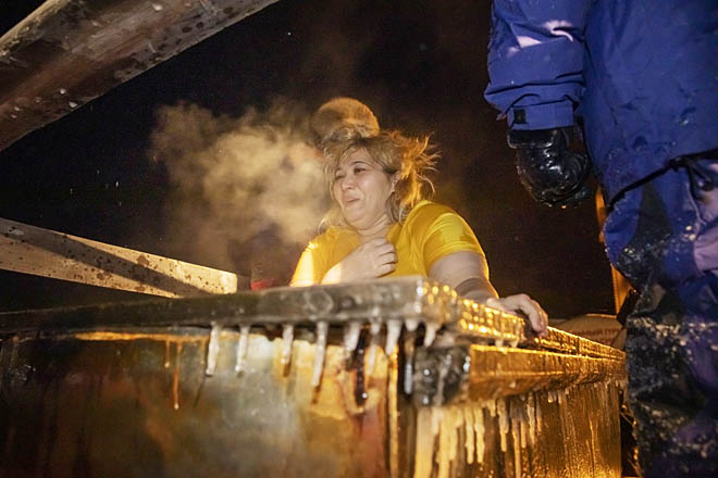 Окунулись и перекрестились