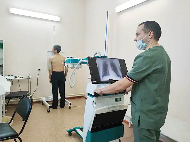 Сельчан осмотрели узкие специалисты 