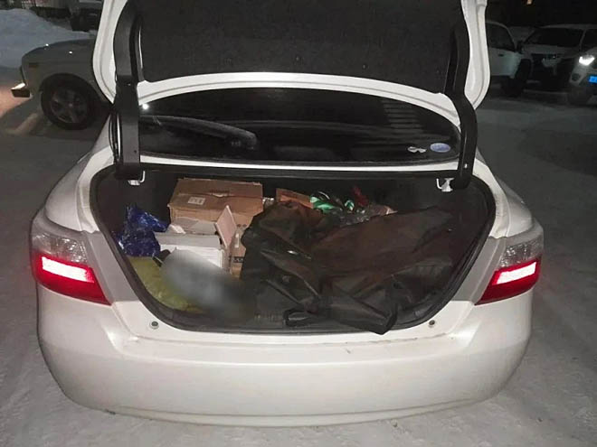 Целый бар в багажнике