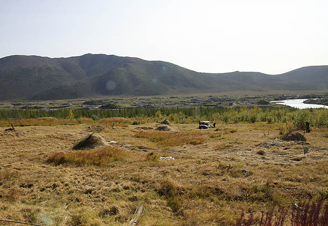 На билибинском покосе