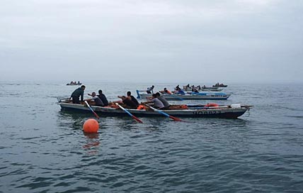 ЛОРИНЦЫ СНОВА ВЫШЛИ В МОРЕ