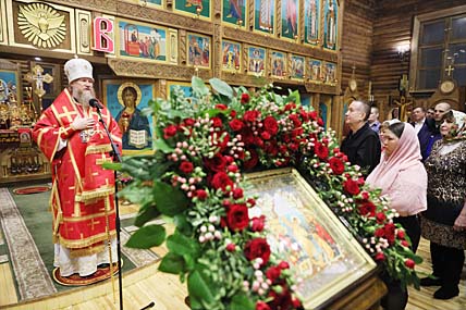ВЛАДЫКА ОБРАТИЛСЯ С ПРОПОВЕДЬЮ