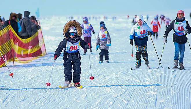 По морозу с ветерком