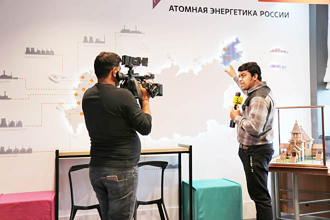 Представители зарубежных СМИ из Азии и Африки ознакомились в Певеке с работой плавучей атомной станции