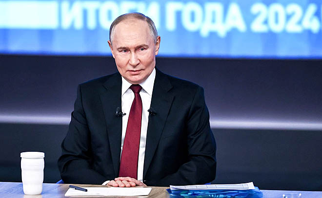 Владимир Путин: итоги года