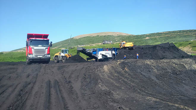 Уголь в концентрате