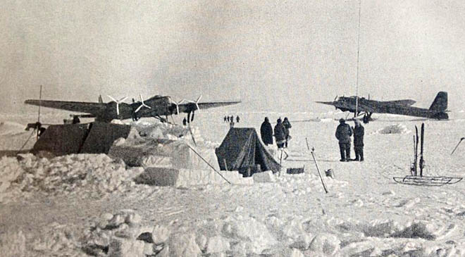 До полюса  и обратно