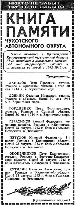 Архив "КС": КНИГА ПАМЯТИ