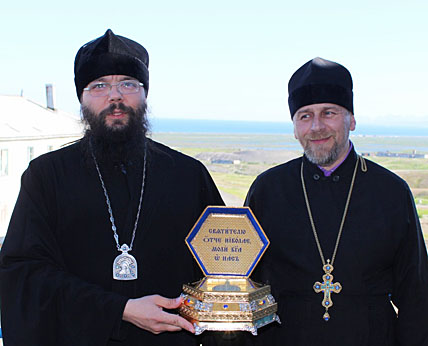 СВЯТЫНЯ ПРИБЫЛА К ГОРНЯКАМ