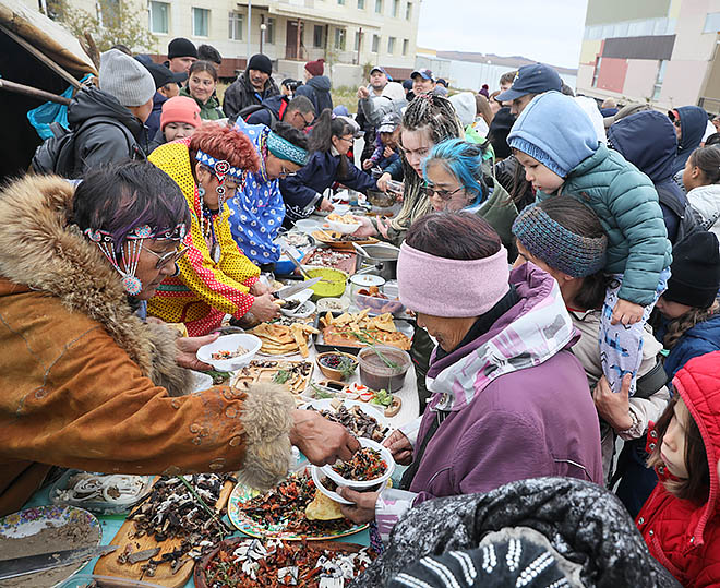Покорили бёриками и… солёным чаем