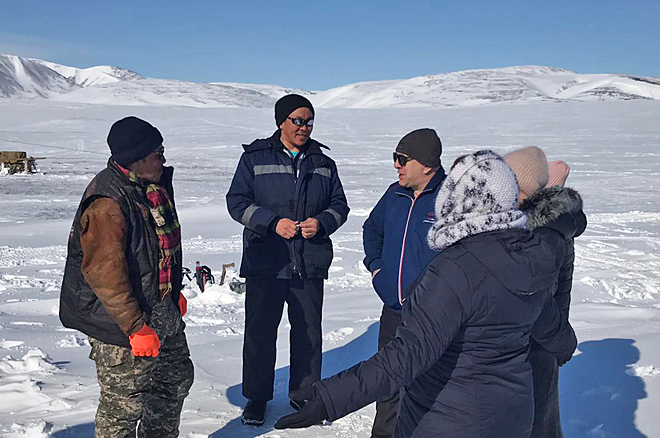 Начали с амгуэмской тундры