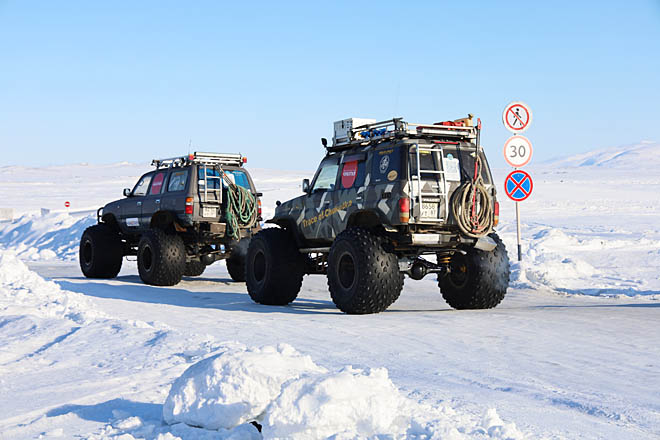 Автоэкспедиции, стартовавшие в Благовещенске и в Анадыре встретятся в заполярном Певеке