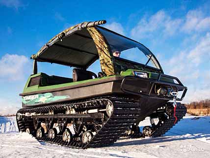 ЗА ОЛЕНЯМИ НА БОЛОТОХОДЕ