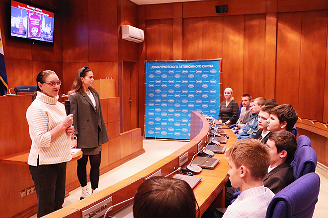 За знаниями – в Думу