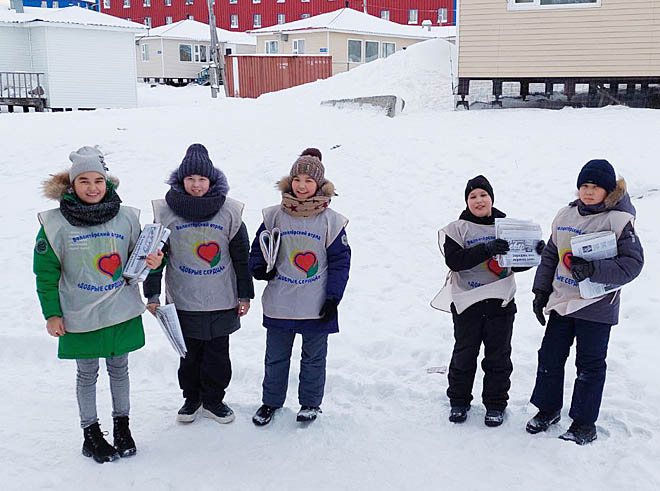 «Крайний Север» из добрых детских рук