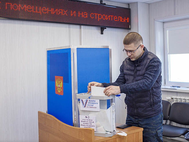 3587 избирателей досрочно проголосовали на выборах президента РФ в труднодоступных местностях Чукотки