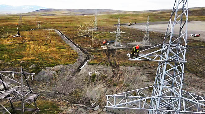 Ток наполнил провода