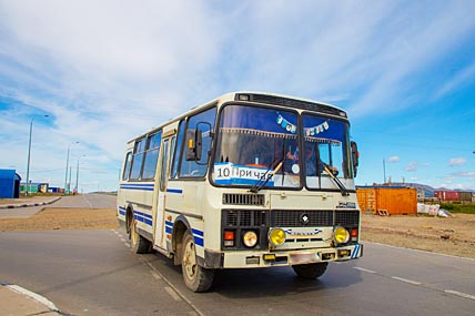 Между аэропортом Анадыря и 10-м причалом начал курсировать бесплатный автобус
