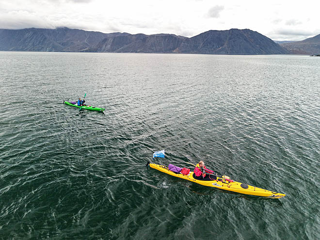 На каяках и байдарках