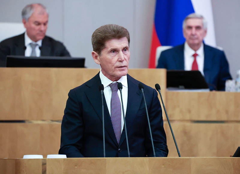 Владимир Путин назначил Олега Кожемяко вице-премьером - полпредом Президента РФ в ДФО