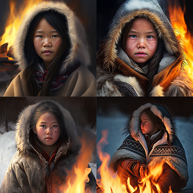 Образы, рождённые нейросетью