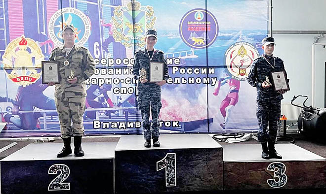 Сотрудница регионального управления Росгвардии победила в конкурсе по пожарно-прикладному мастерству, опередив мужчин