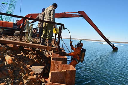 РЕКОНСТРУКЦИЯ УШЛА ПОД ВОДУ