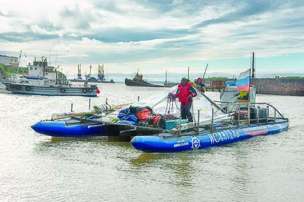 «ИСКАТЕЛЬ» ПОСТРАДАЛ ОТ НЕПОГОДЫ