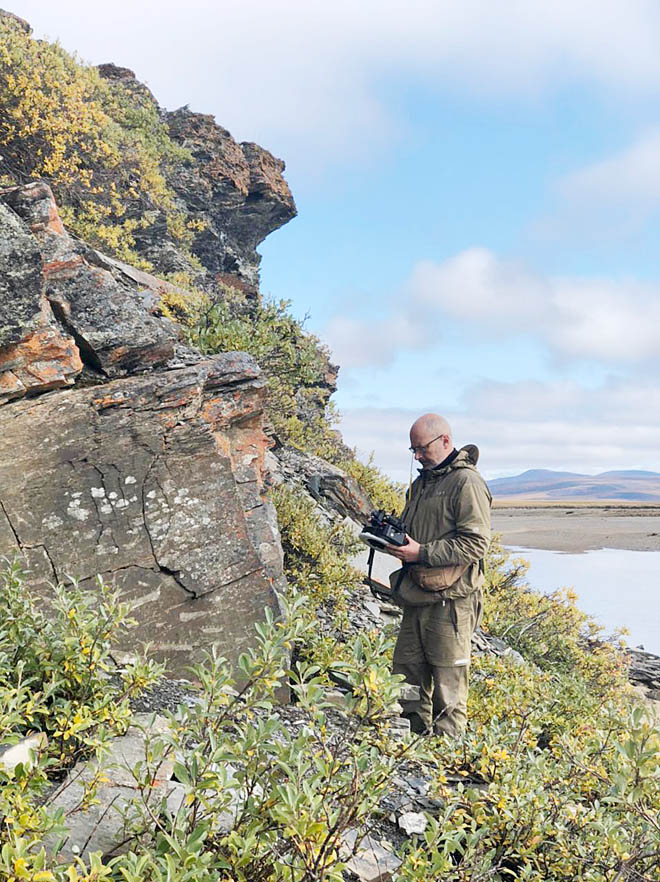 У скал Кайкуульского обрыва
